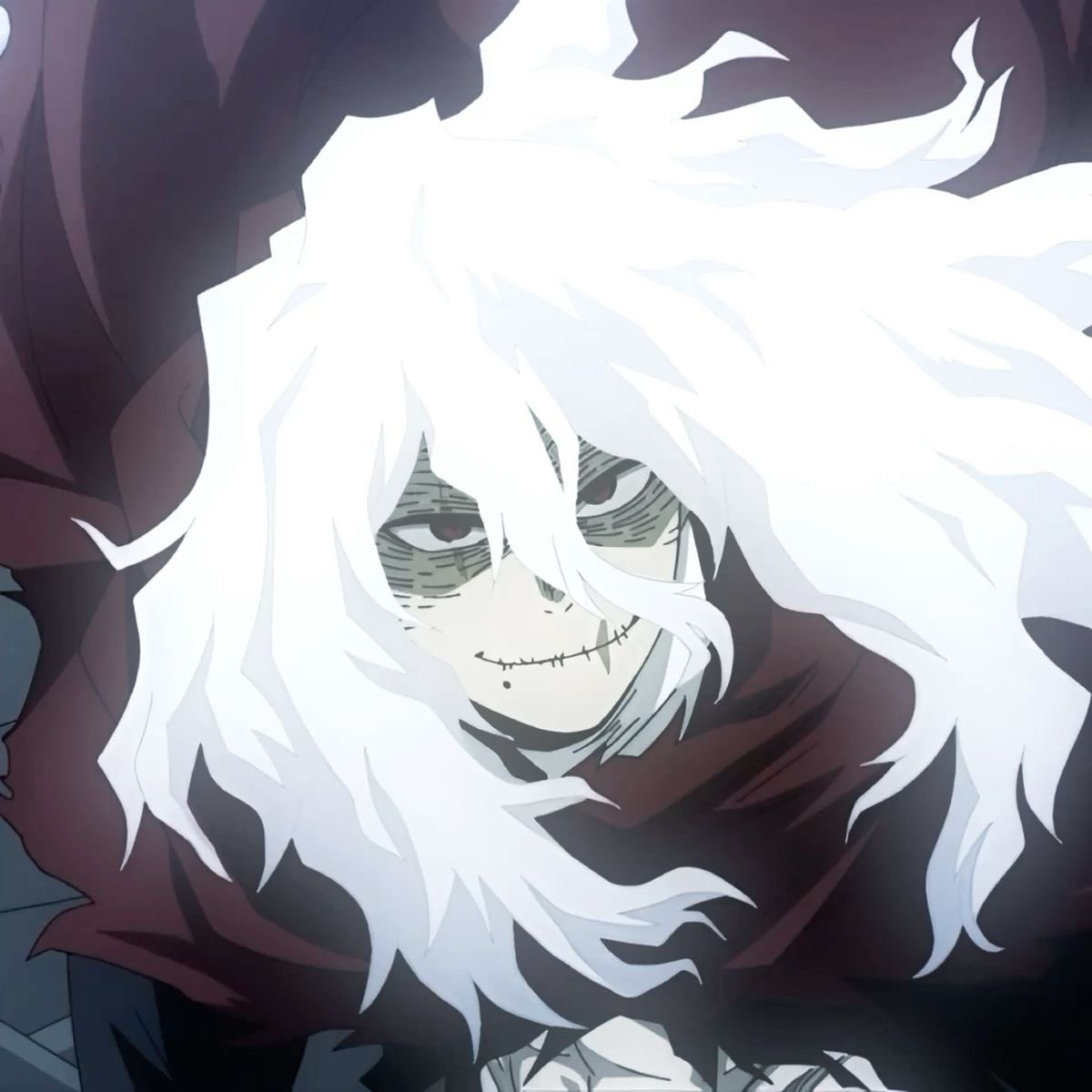 he always had some type of smile whenever the female was around — which was odd for the villain but.. 

he can’t help himself when his favorite little hero is around, she was always so sweet and loving to him..

unlike other people who would call him a monster.