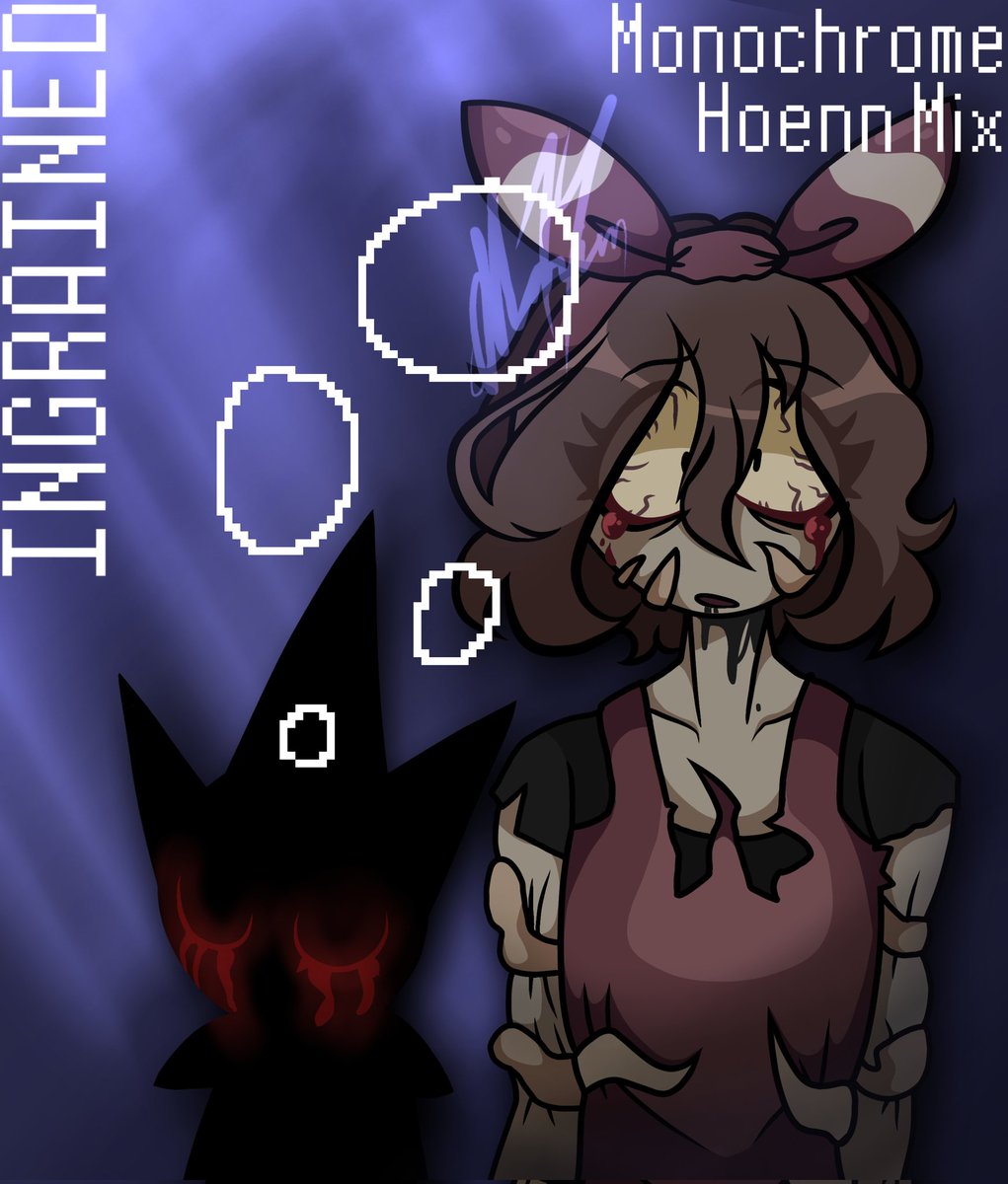 White_Sunset_x's tweet image. Redraw~🐚｡°Oﾟ

#pokepasta #hoennmix #ingrained #ingrainedmay