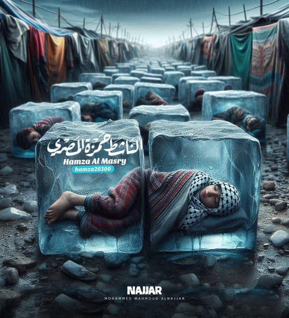 Now the cold is kīlling people in Gaza too