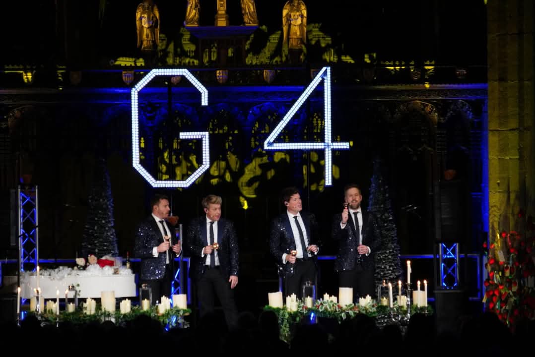 Thank you <a href="/nclcathedral/">Newcastle Cathedral</a> for being so wonderfully warm and welcoming tonight for our first ever visit to your magnificent cathedral.

Massive shout out to <a href="/stagecoachncl/">StagecoachNewcastle</a> for being so brilliant too.

See you tomorrow @themonasterymcr🎄#G4Christmas