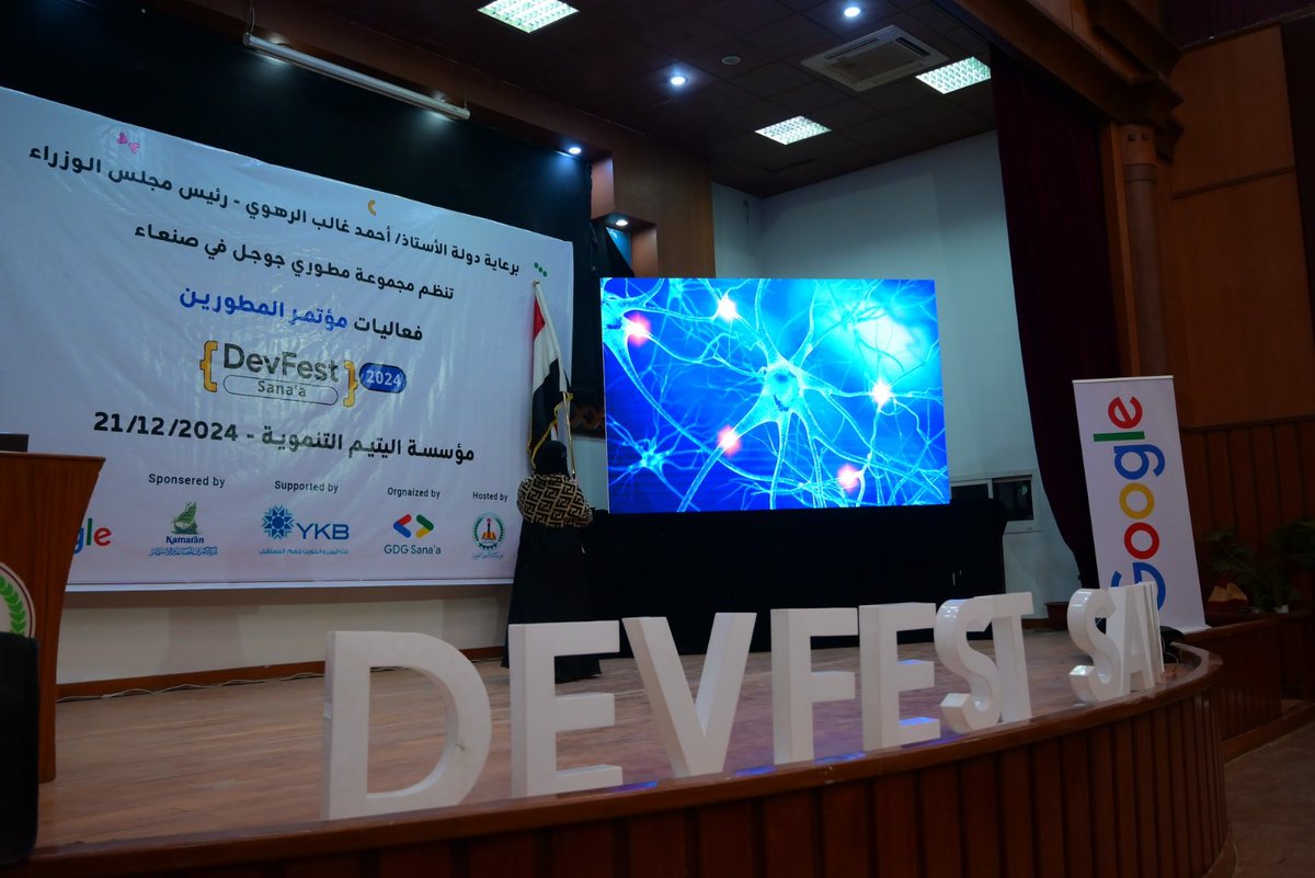 GDGSanaa's tweet photo. #صور6
لحظات لا تُنسى مع مجتمع المطورين في DevFest 2024 شكرًا لجميع الحضور على مشاركتهم وطاقتهم الإيجابية.
بقية الصور:
https://t.co/rXuBfmfDDz

#DevFestSanaa2024
#GDG_SANAA
#GDGSANAA
#GDG_YEMEN
#DevFest2024 https://t.co/kQU2IM2KjZ