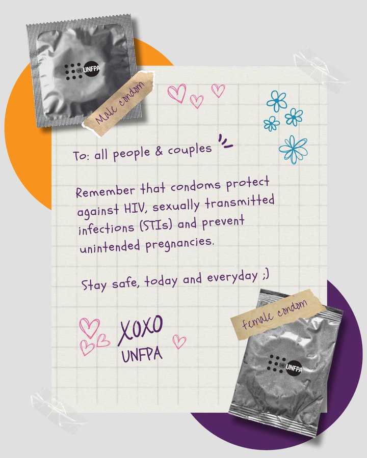 Condoms protect against:

🟠 HIV
🟠 STIs
🟠 Unintended pregnancies