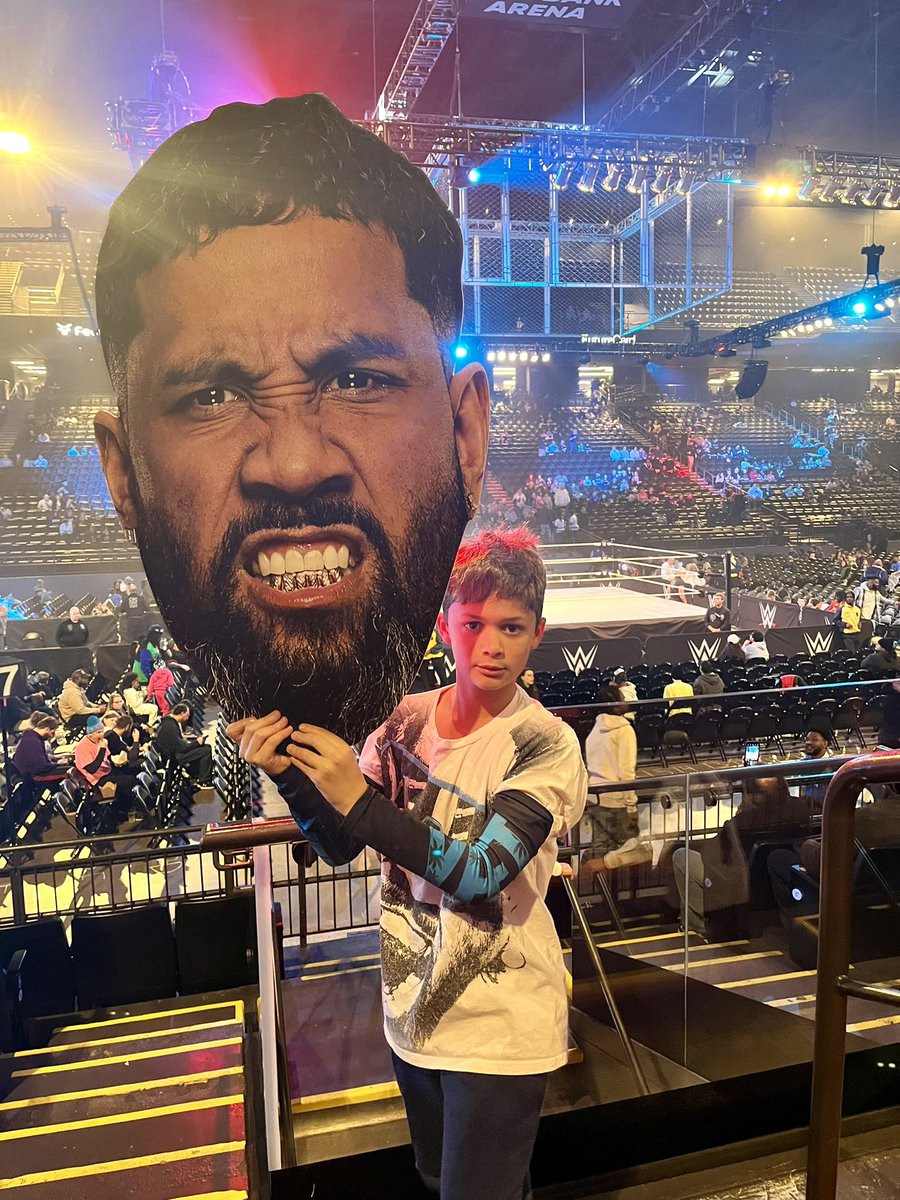 GetErDunn171's tweet photo. So excited #WWEbaltimore #WWE #YEET https://t.co/q2tEsYnqrg