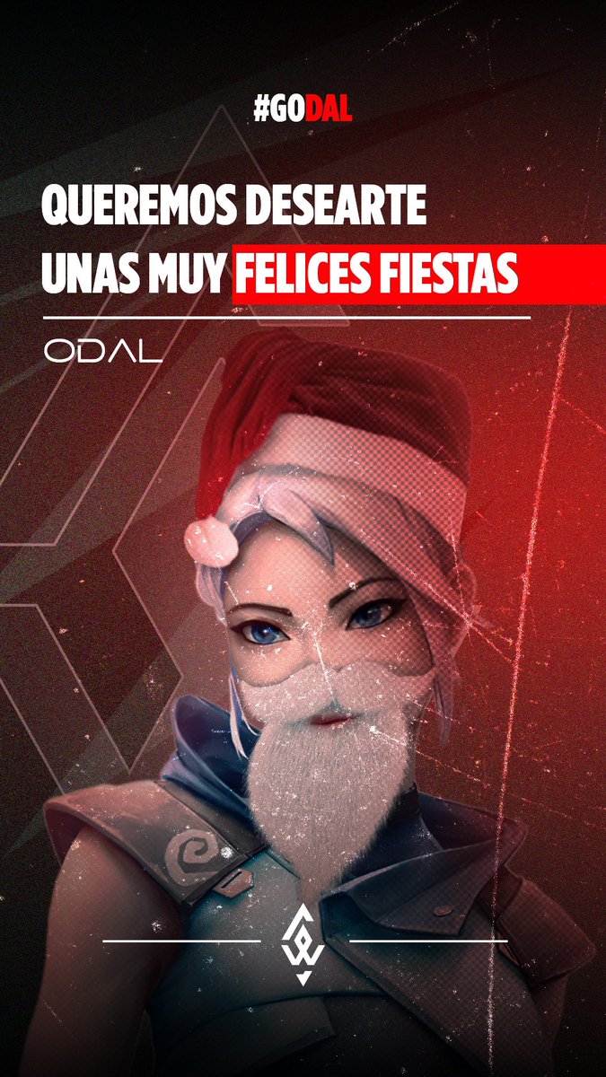 ODALGamingg's tweet photo. Desde ODAL no queremos terminar el año sin desear unas felices fiestas a toda la comunidad. Gracias a todos los que participan y sacan adelante esta escena día a día 🥂

⚔ Esperamos volver a encontrarnos pronto, estamos muy emocionados por anunciarles nuestro 2025 😁

#GODAL ➰ https://t.co/VF0zVbcpwK
