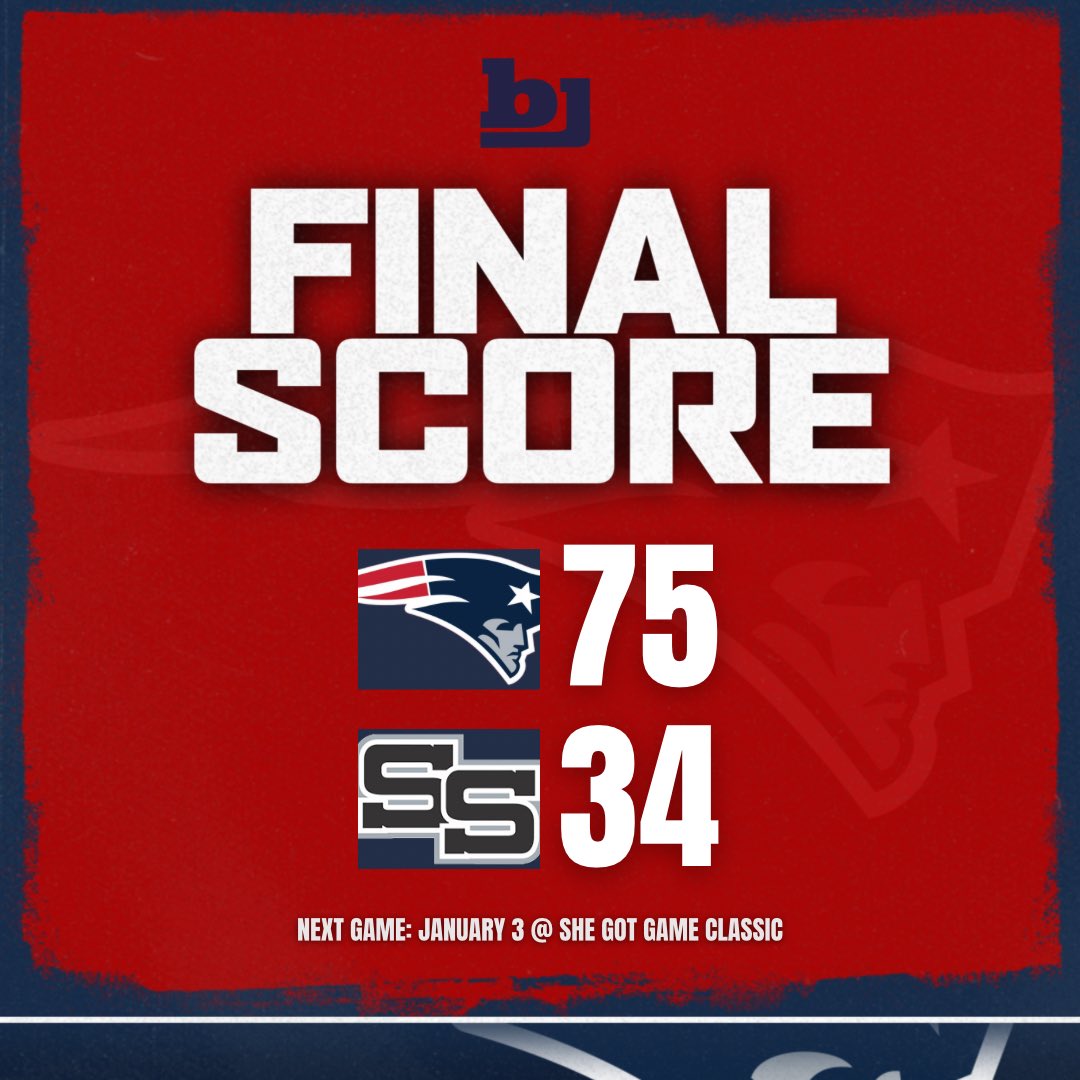 BJHS Lady Patriot Basketball (@bjhsladypats) on Twitter photo Final from the Ball-N-Prep Showcase!
⭐️ Top Scorers ⭐️
Ella Watts - 17 Points
Elisa McClain - 14 Points
Jae Smith - 13 Points
Katy Shepherd - 9 Points
Jael Robinson - 8 Points
Jaliyah Smith - 7 Points
#SenseOfUrgency | #BJP Final from the Ball-N-Prep Showcase!
⭐️ Top Scorers ⭐️
Ella Watts - 17 Points
Elisa McClain - 14 Points
Jae Smith - 13 Points
Katy Shepherd - 9 Points
Jael Robinson - 8 Points
Jaliyah Smith - 7 Points
#SenseOfUrgency | #BJP
