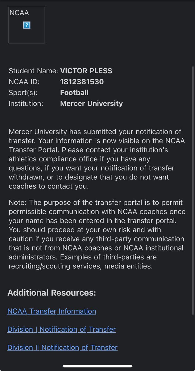 Victor Pless tweet media