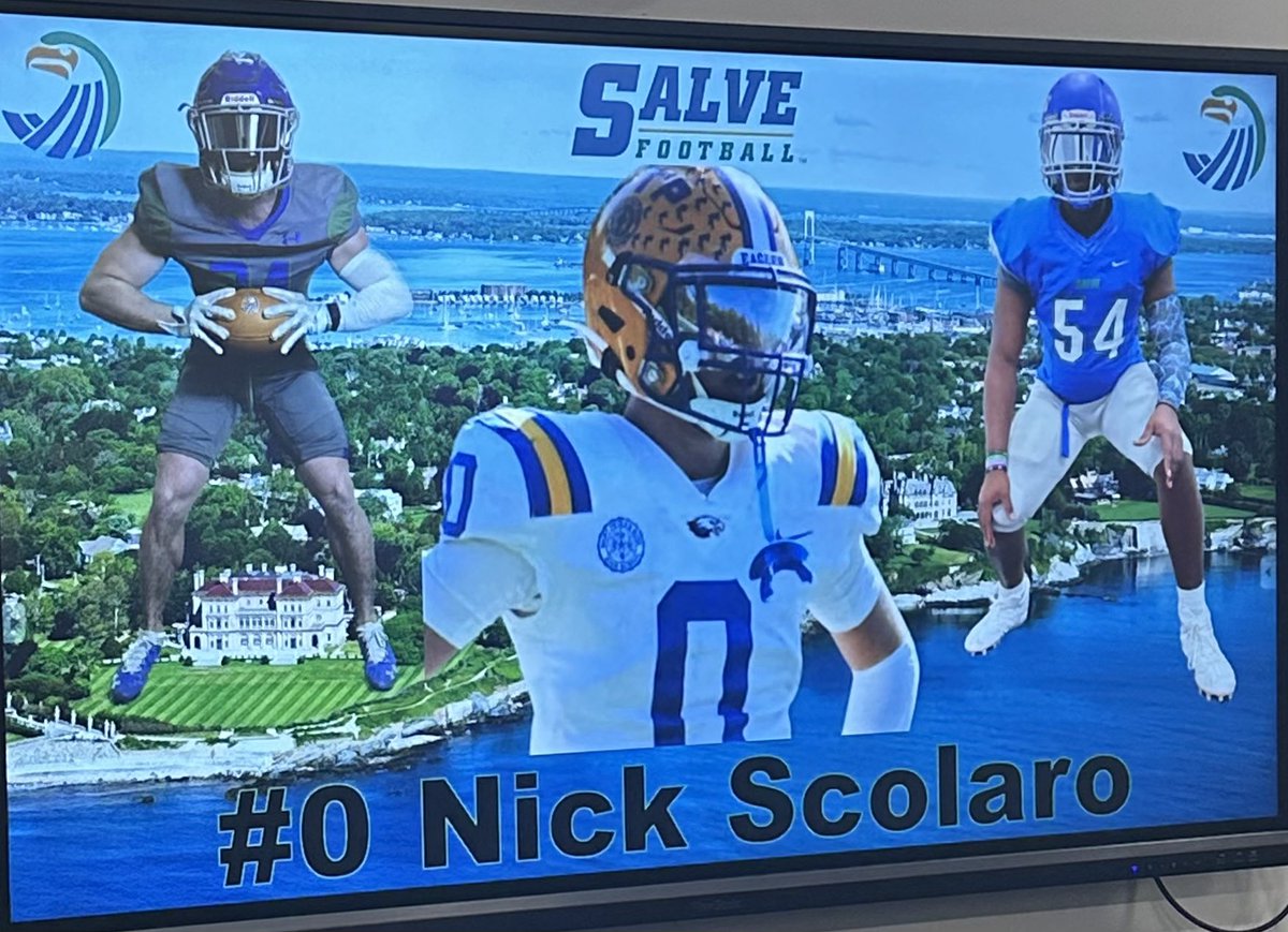 Nick Scolaro (@nickscolaro13) on Twitter photo Great visit to Salve Regina yesterday. Thank you @CoachHenny11 <a href="/CoachBKelly/">Brad Kelly</a> <a href="/GilmartinKevin/">Kevin Gilmartin</a> for having me. <a href="/STP_Eagles/">Coach Mark DeCristoforo</a> <a href="/CoachRobSica/">Robert Sica</a> Great visit to Salve Regina yesterday. Thank you @CoachHenny11 <a href="/CoachBKelly/">Brad Kelly</a> <a href="/GilmartinKevin/">Kevin Gilmartin</a> for having me. <a href="/STP_Eagles/">Coach Mark DeCristoforo</a> <a href="/CoachRobSica/">Robert Sica</a>