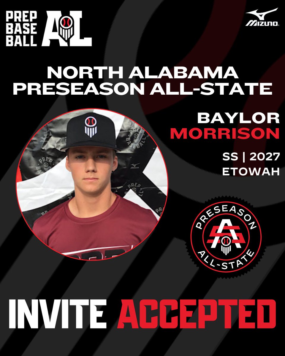 Prep Baseball Alabama (@prepbaseballal) on Twitter photo ππππ ππ¨π«ππ‘ ππ ππ«ππ¬πππ¬π¨π§ ππ₯π₯-πππππ
+ ππ§π―π’ππ πππππ©πππ π β
βͺοΈ <a href="/8Burrell/">Burrell.Josh#8</a>
βͺοΈ <a href="/BDiddell11/">Bryant Diddell</a>
βͺοΈ @TylerJohnson_25
βͺοΈ <a href="/BaylorMorrison/">Baylor Morrison</a>
Request your invite to the premier event of the preseason. ‡οΈ
π: loom.ly/6cbHcH8 || #NALPAS25 ππππ ππ¨π«ππ‘ ππ ππ«ππ¬πππ¬π¨π§ ππ₯π₯-πππππ
+ ππ§π―π’ππ πππππ©πππ π β
βͺοΈ <a href="/8Burrell/">Burrell.Josh#8</a>
βͺοΈ <a href="/BDiddell11/">Bryant Diddell</a>
βͺοΈ @TylerJohnson_25
βͺοΈ <a href="/BaylorMorrison/">Baylor Morrison</a>
Request your invite to the premier event of the preseason. ‡οΈ
π: loom.ly/6cbHcH8 || #NALPAS25
