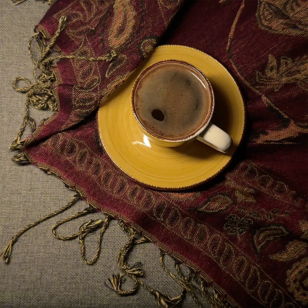 قهوة نهايات ديسمبر🤎❄️.
#قهوة