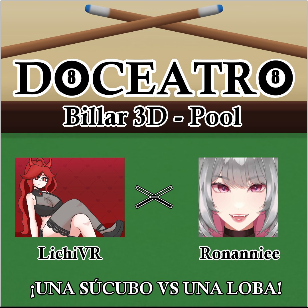 DOCEOBED's tweet photo. ¡UNA SÚCUBO VS UNA LOBA!
@LichiVR_ X @ronanniee
Vayan a ver sus POV:
https://t.co/BVZZXblyCa X https://t.co/AI1NqZU4BP
#DOCEATRO https://t.co/LKi8NH3Tsy