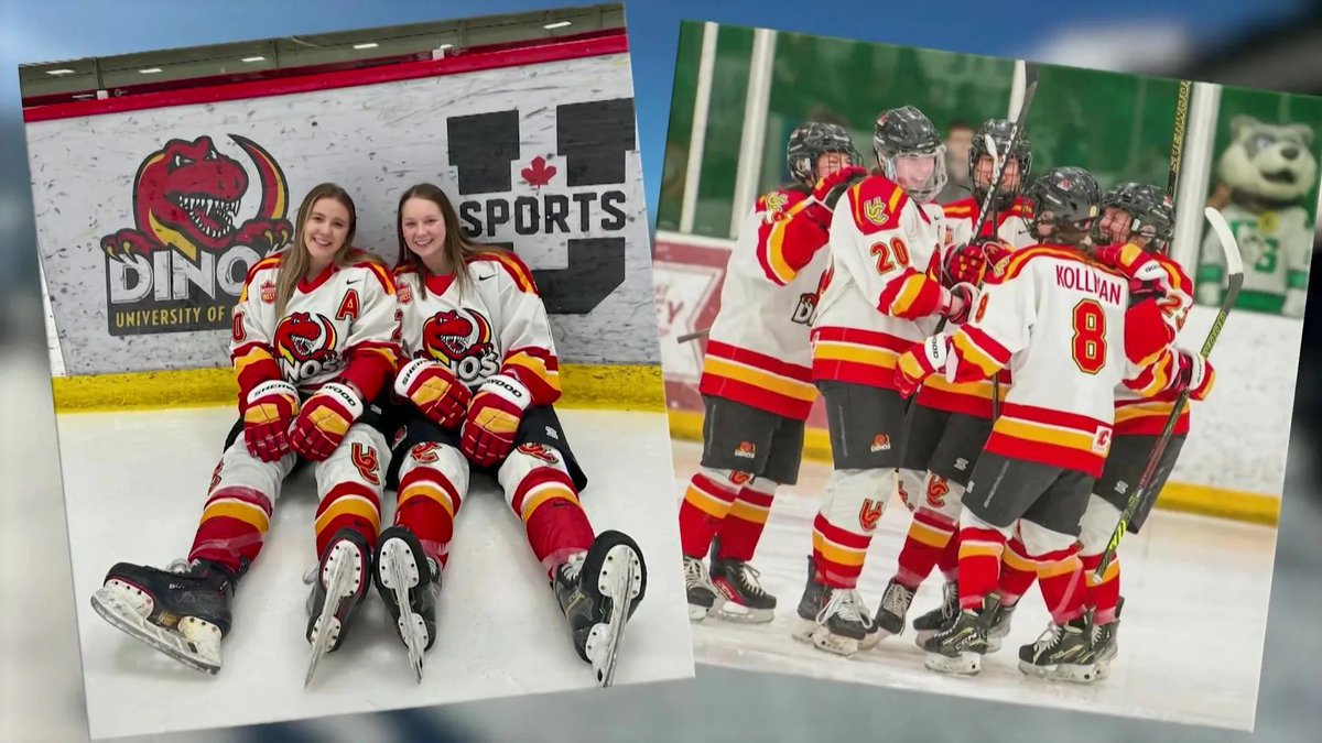 🇨🇦 Elizabeth Lang, Courtney Kollman and Joelle Fiala are the three leading scorers on the HC Davos Ladies team this season. They discuss their friendship before being teammates and how they had an 'automatic chemistry' together on the ice from Day 1: tsn.ca/hockey-canada/…