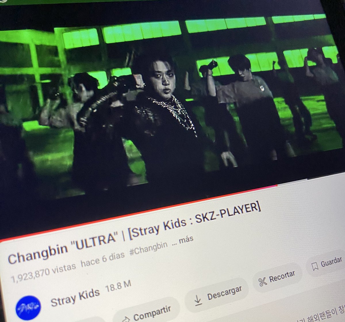 ChangbinCL's tweet photo. Hoy se logra Stay 💚
#ULTRASTREAM #CHANGBIN_ULTRA https://t.co/E5VMiqUiPf
