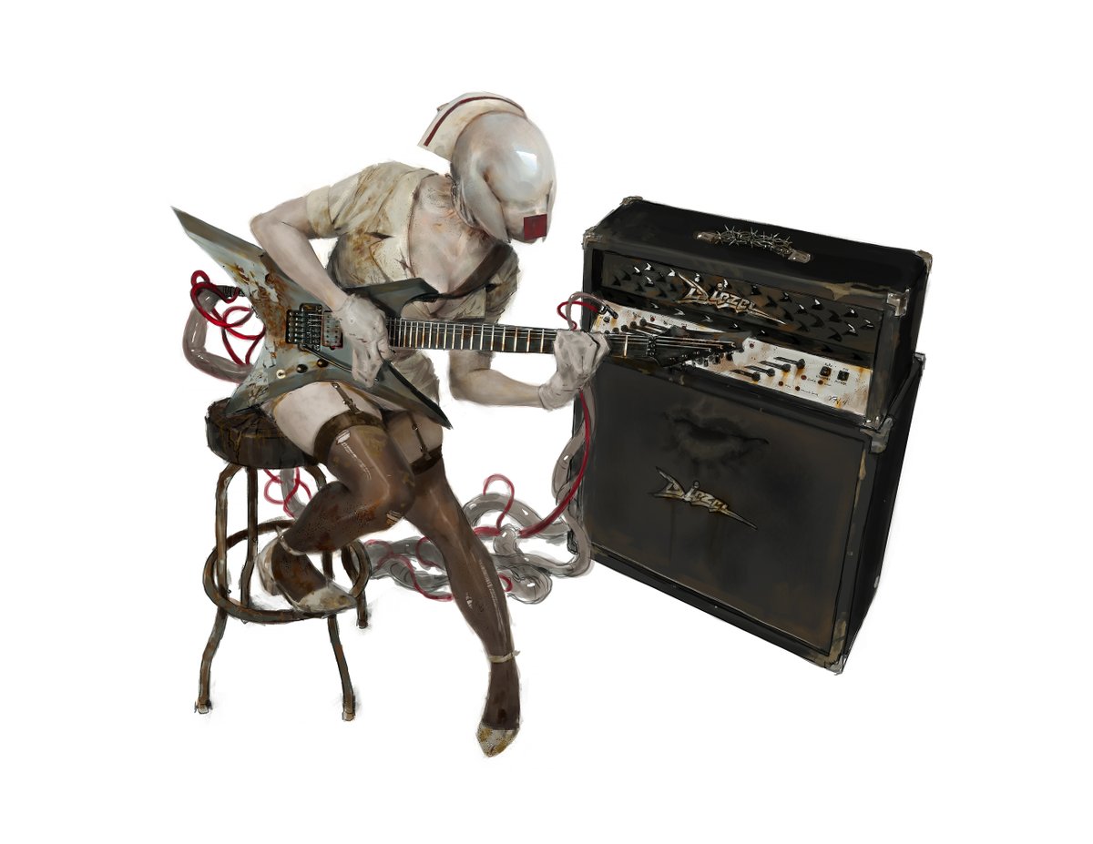 Just finished the remake of Silent Hill 2 and was blown away

I drew fanart of the bubble head nurse 2 years ago. I wanted to update it with more elements from Mr. Masahiro Ito's design for the remake ❤️

Still thinking deeply about the game and now I need to get all the endings