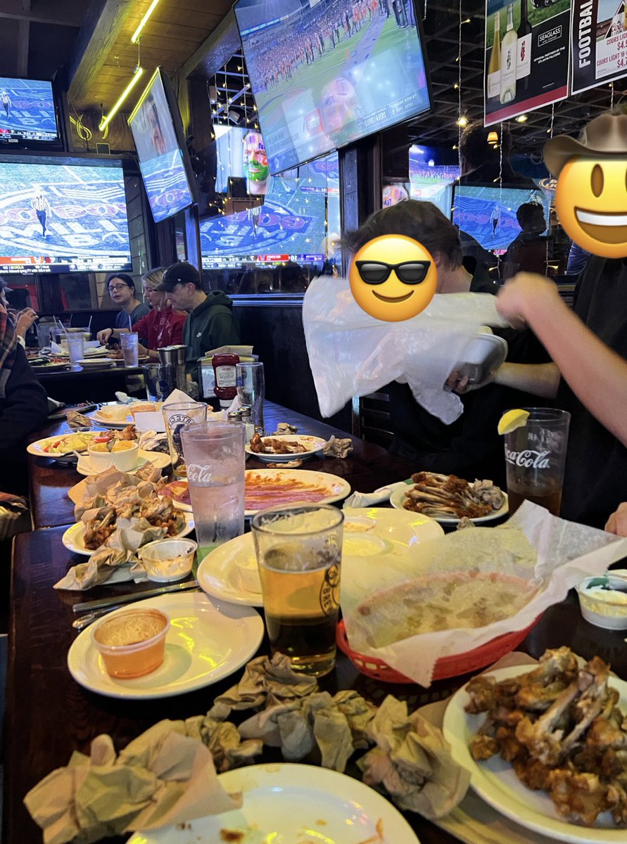 Wings and pigskin with the cousins? Can’t beat it with a stick. One day these will be the good ol days.