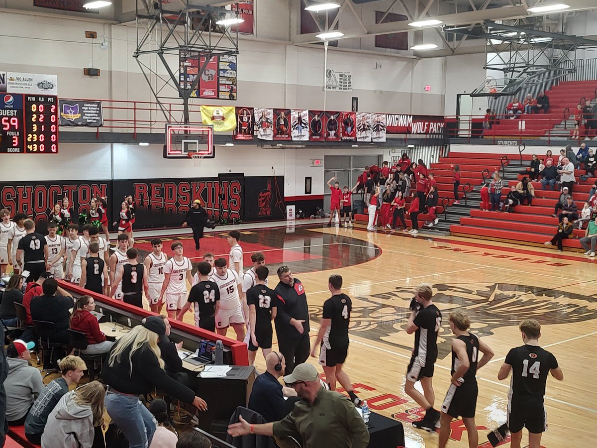 claxonsports's tweet photo. FINAL

Coshocton 75
Ridgewood 59

@EastDistrictAB
@brandonhannahs 
@SWassermanTV 
@RidgewoodAthle1 
@Redskins_CHS_AD 
@CoshoctonHoops 
@IvcFan 
@inter_valley 
#cthss https://t.co/GmGv7w2hjm