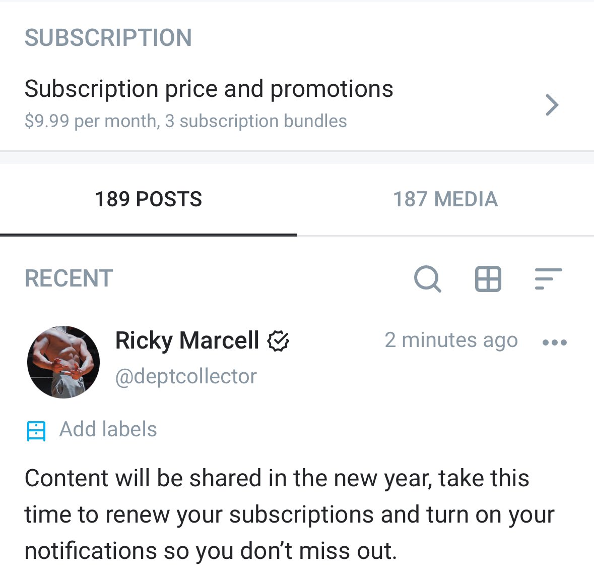 _RickyMarcell's tweet photo. Content will be shared in the new year, take this time to renew your subscriptions and turn on your notifications so you don’t miss out.

#tiktok #girl #instagram #tattoo #dilf #hotmodel #booty #thick #fashion #beauty #onlyfanspromo #followme #girls #hotgirl #cosplay #tattoos https://t.co/RWzn5H6O0X