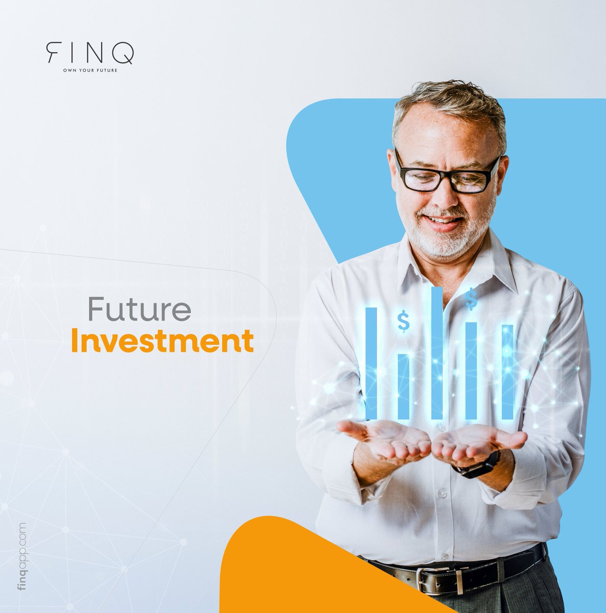 FinqTech's tweet image. Plan ahead, invest smarter. 🚀 Your future starts today with FINQ. 📈 #FutureInvestment #FINQ