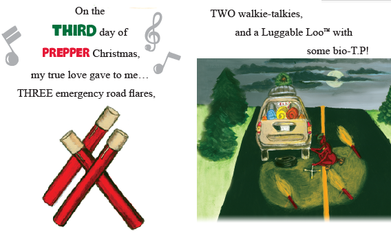 PrepperPete's tweet photo. Fun Fact: The 12 Days of Christmas START on Christmas Day!  We're catching up with a Prepper Pete twist on the classic carol. From “a partridge in a pear tree” to survival essentials, get ready for some festive surprises!

Prepping just got a little merrier. Don’t forget to share the fun—and grab YOUR copy here: https://t.co/Cv0HG5xd1V
Stay in the loop on upcoming books: https://t.co/NSmW04KGTU
#12DaysOfChristmas #PrepperPeteAndFriends #HolidayFun #LuggableLoo @relianceoutdoor