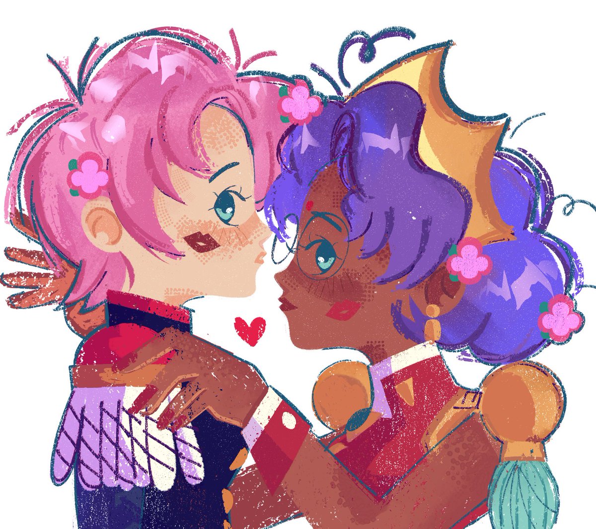 sniplizard's tweet image. Birthday gift ＞︿＜ 
#utena #anthy #rgu #RevolutionaryGirlUtena #Anitwt