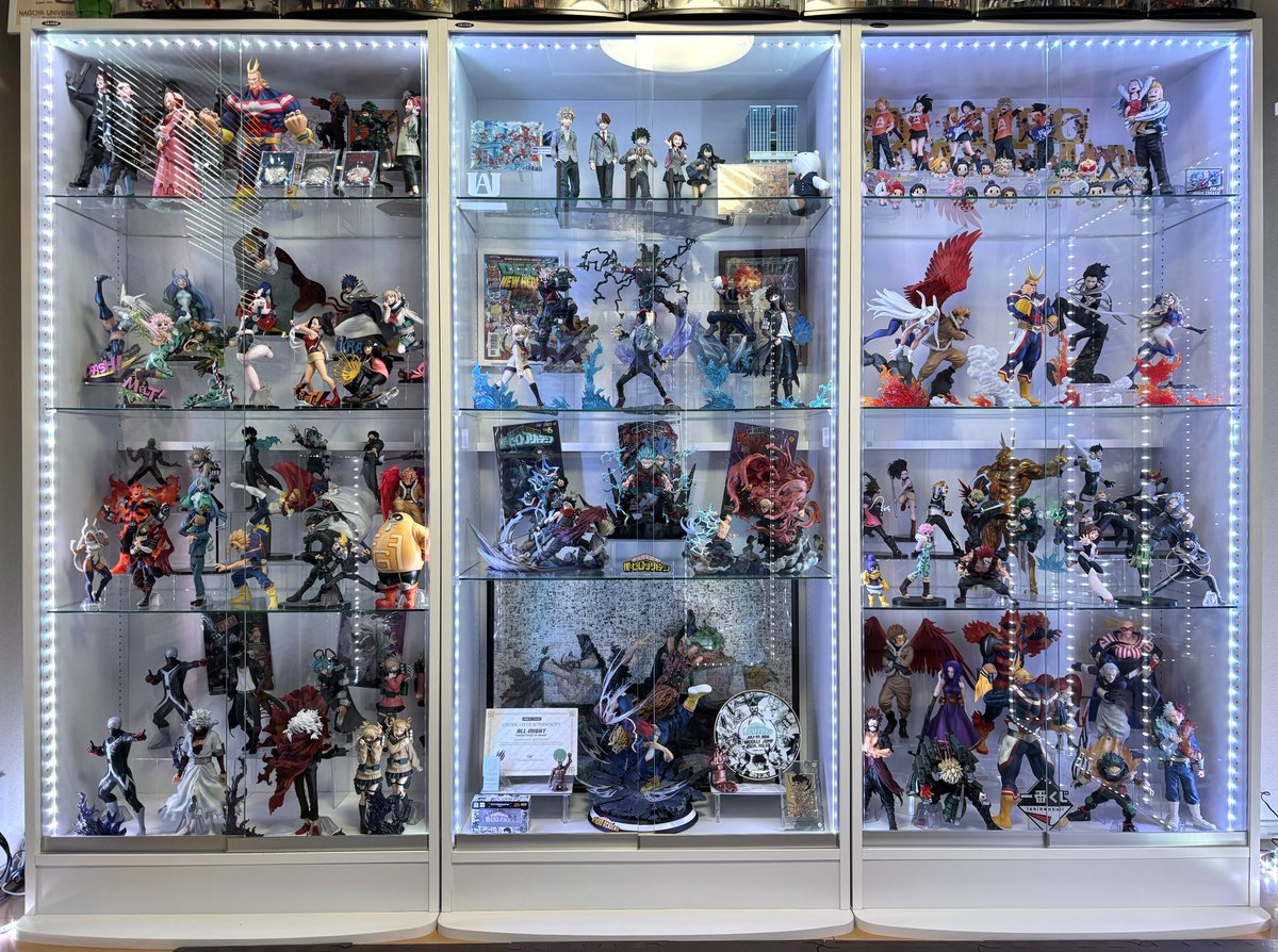 我が家のヒロアカディスプレイ大公開!!👏🏻✨️ これが2024年の