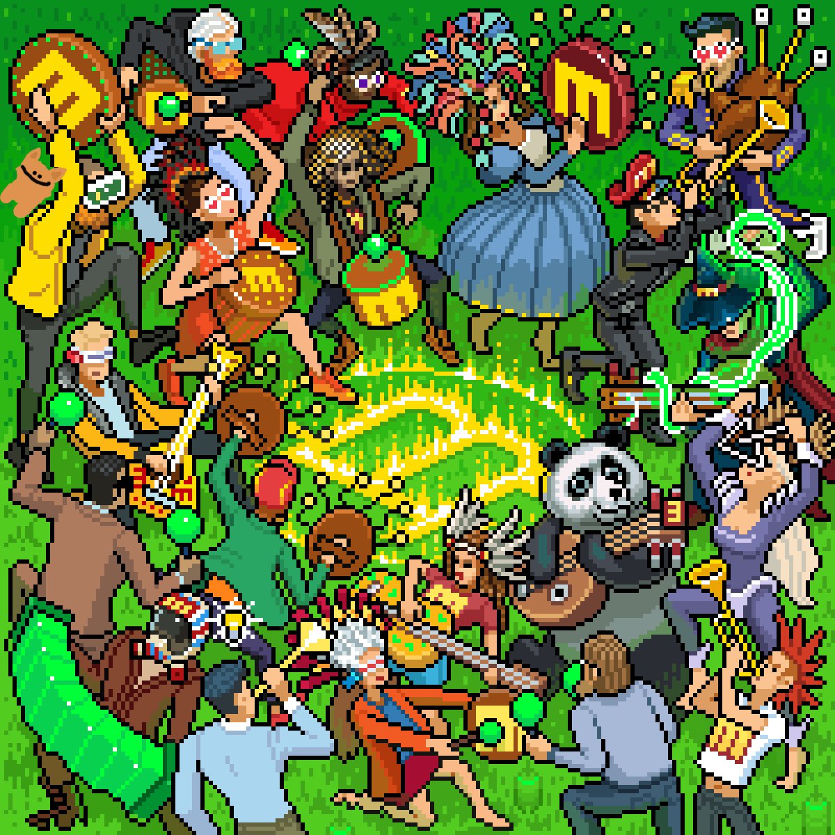 MegapontNFT's tweet image. Megapunks.