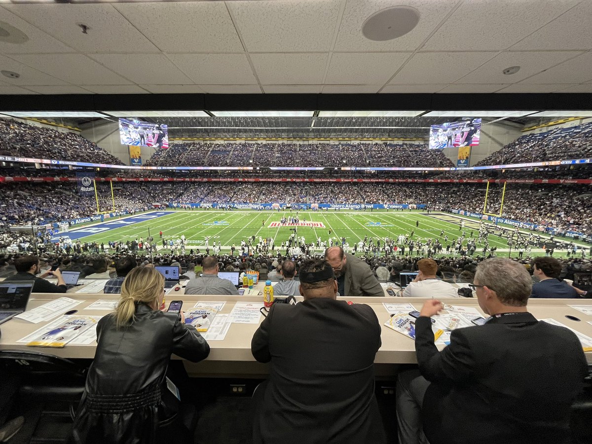 Go time. 

#ValeroAlamoBowl