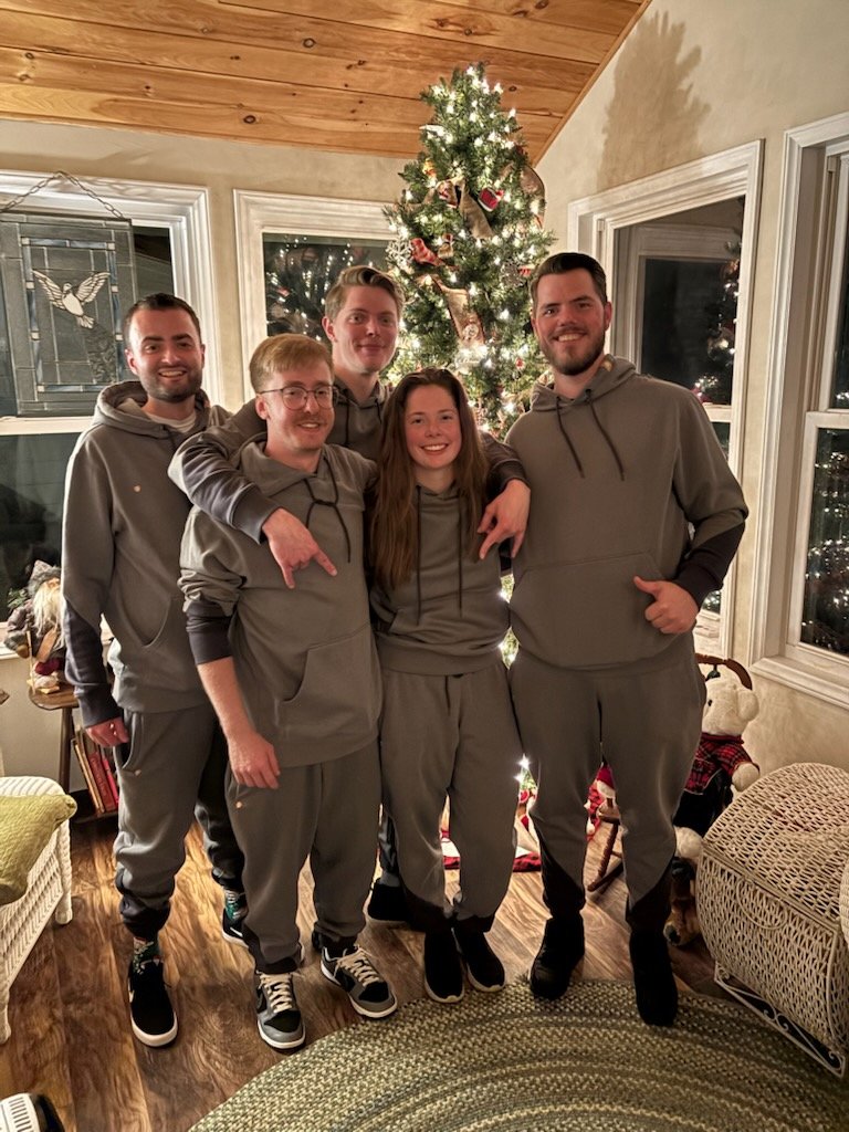 OG_Sleepwalker's tweet photo. We had the whole gang in the matching fits for Christmas!!  @scump @OpTicTexas Happy Holidays everyone!! https://t.co/pycCBUJa0R