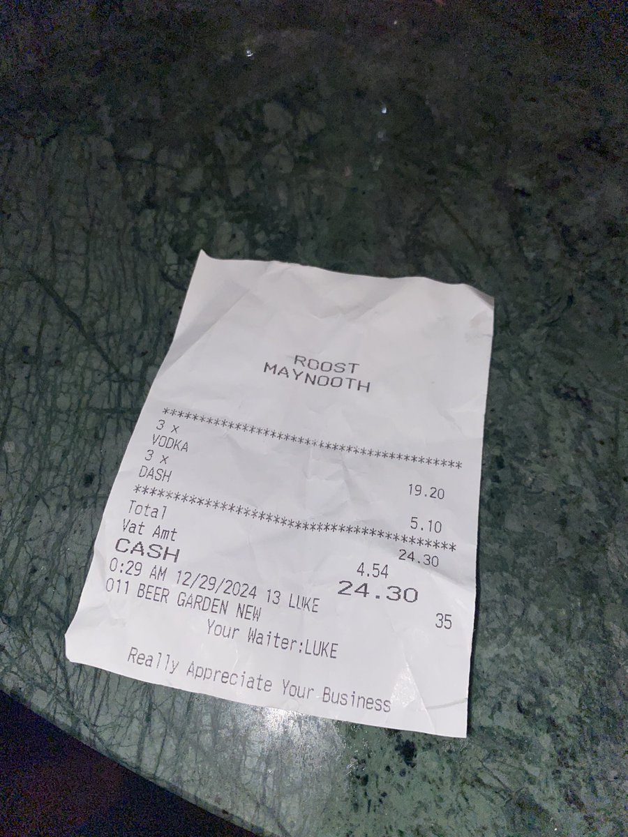 Bar trade is dead 🤷‍♂️💰
