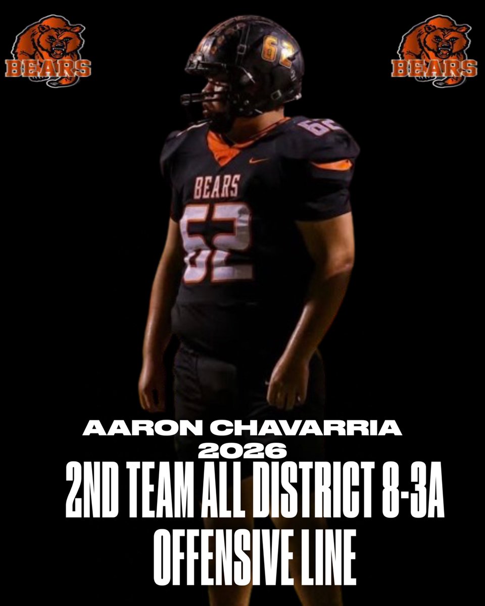 Congrats to our All-District OL/TE Selections
WCBTS🏈