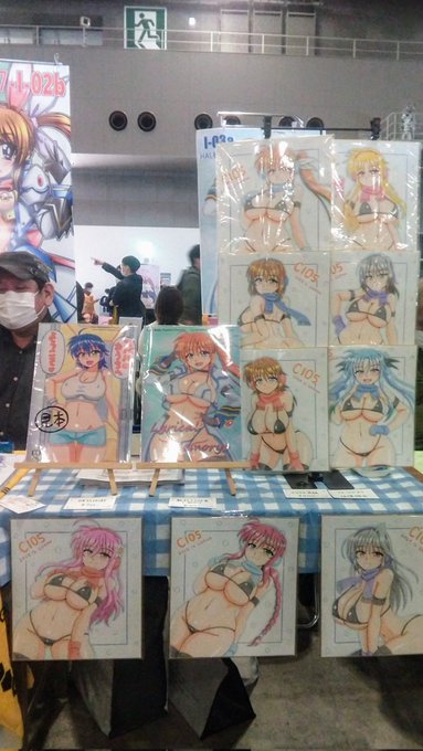 設営完了しました～😆
よろしくお願いします!
(開場直後は外出してます)
#C105 