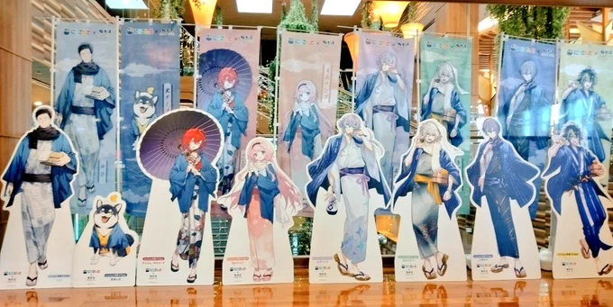きちゃぁぁポストカードまだあって嬉しい〜ロウきゅんライくんの湯!#ととのうにじさんじ 