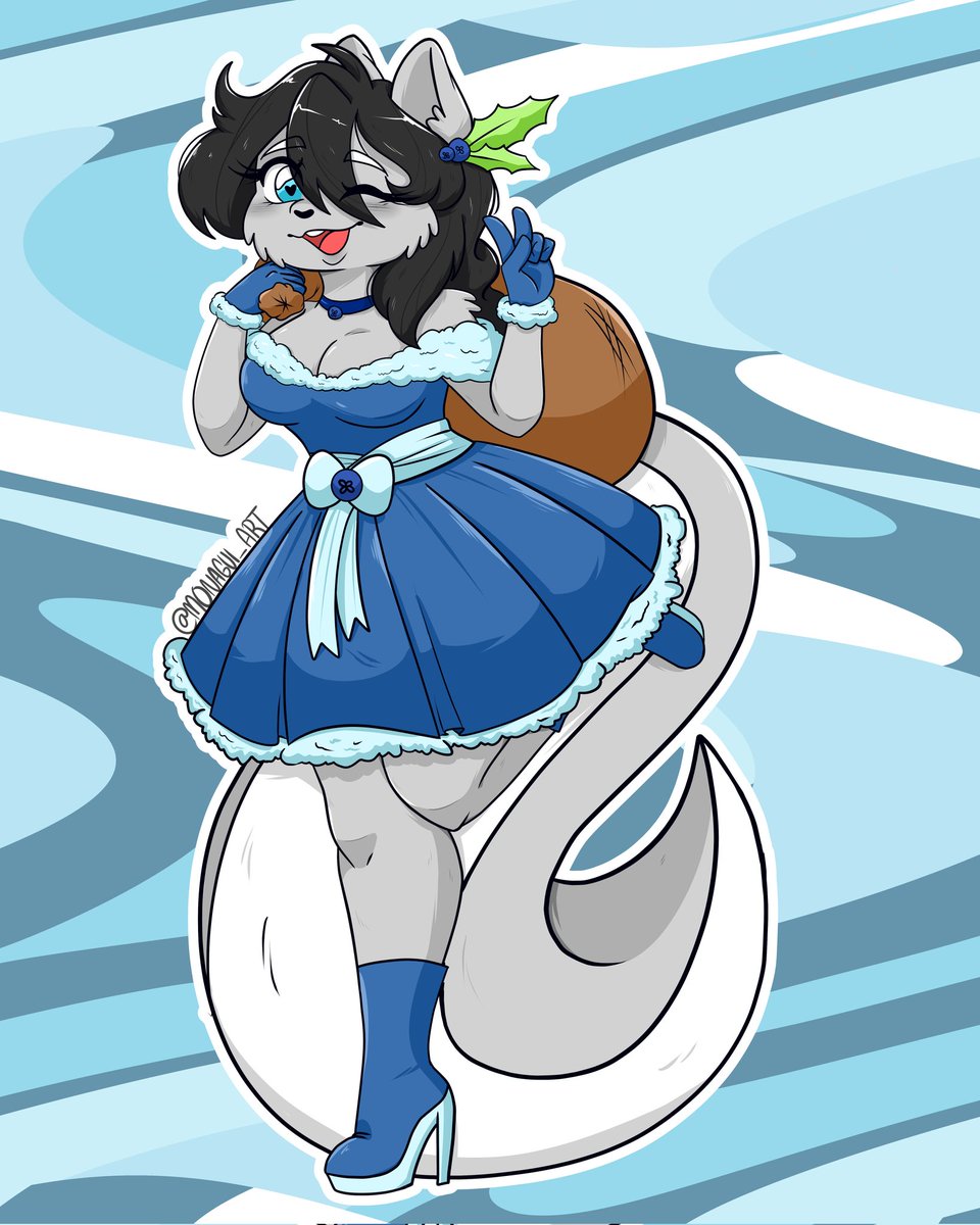ArtMonagui's tweet photo. Monagui y Lin con sus trajes de navidad 💖

#furry #ocart #Christmas https://t.co/jlDbIHFQXP