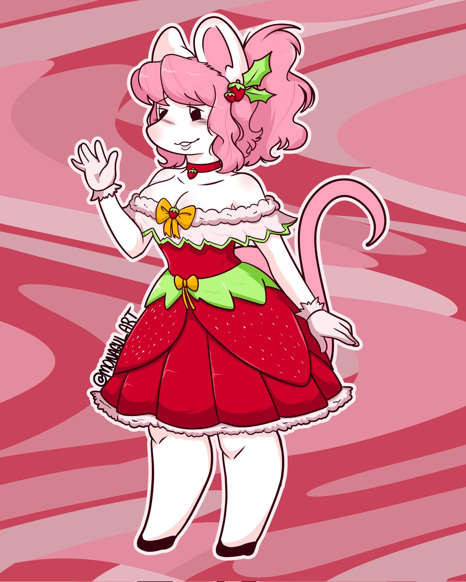 ArtMonagui's tweet photo. Monagui y Lin con sus trajes de navidad 💖

#furry #ocart #Christmas https://t.co/jlDbIHFQXP