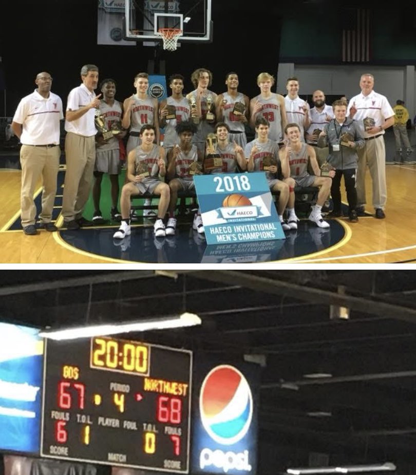 6 years ago. Haeco Champs 👏 

<a href="/NWGHSMBBALL/">NW Mens Basketball</a> team beat GDS
Great moment for my son and our fam
<a href="/NWCOACHREAVIS/">Coach Reavis 🏀🏀</a> <a href="/connorballou/">Connor Ballou</a>