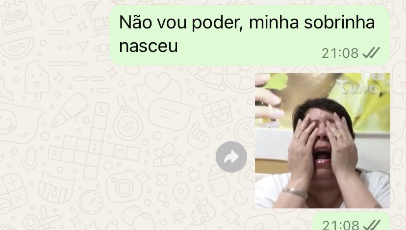 Desculpa, hoje eu tive um compromisso: