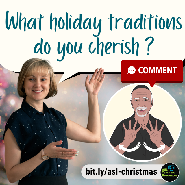 ASLforteachers's tweet image. 🕎 Hanukkah isn&apos;t just for one community—it&apos;s a celebration of light and joy that brings us all together! 🌟 We&apos;d love to hear from you: What holiday traditions do you cherish in this season? 🌟 bit.ly/asl-christmas #Hanukkahtradition #Spedteachers #SPEDClassroom #ASL