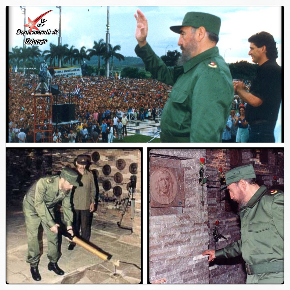 Che_Refuerzo's tweet photo. #DestacamentoDeRefuerzo//36 años de Historia atesora el Complejo Escultórico Comandante Ernesto Che Guevara de la ciudad de Santa Clara.
Múltiples han sido los eventos que ha acogido y varias las personalidades históricas que lo han visitado.
#JuntosPorVillaClara
#CheVive
#ceche https://t.co/fdswoeeuXI