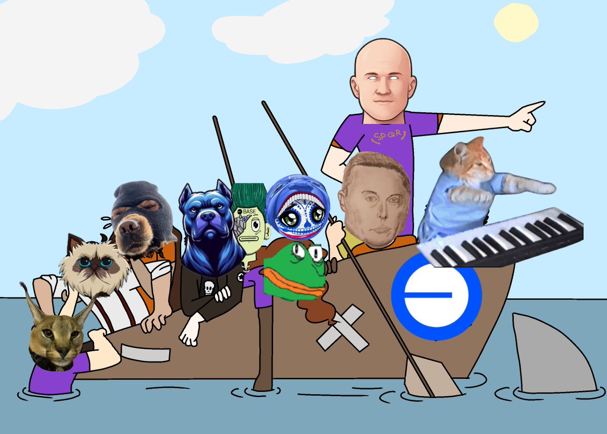 HazardzistaAA's tweet photo. I think everyone has already forgotten about the crew that will soon make a loud comeback
#Meme #base #bald #tybg #keycat #elonrwa #doginme #miggles #floppa #ski #normilio #okayeg #ayb #dickbutt #higher #ghffb47yii2rteeyy10op #bps #henlo #brett #toby #cto #pica #nogs #russell https://t.co/TSRcaIPlkN