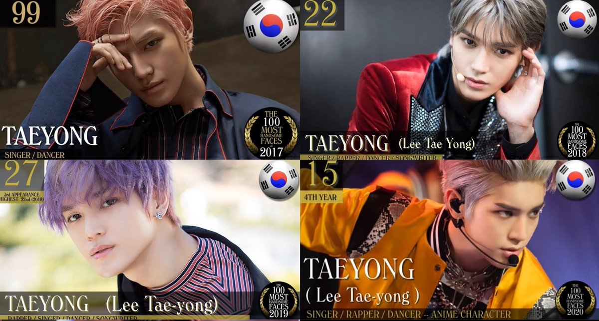 nct_menfess's tweet photo. Taeyong jadi satu satunya member nct! Yang masuk Top 100 Most Handsome Faces tc candler tahun inii gusy. Udah masuk 8 kali leadernim kita 🥺🥺🥺🥺🥺 https://t.co/5YeOoLNJMG