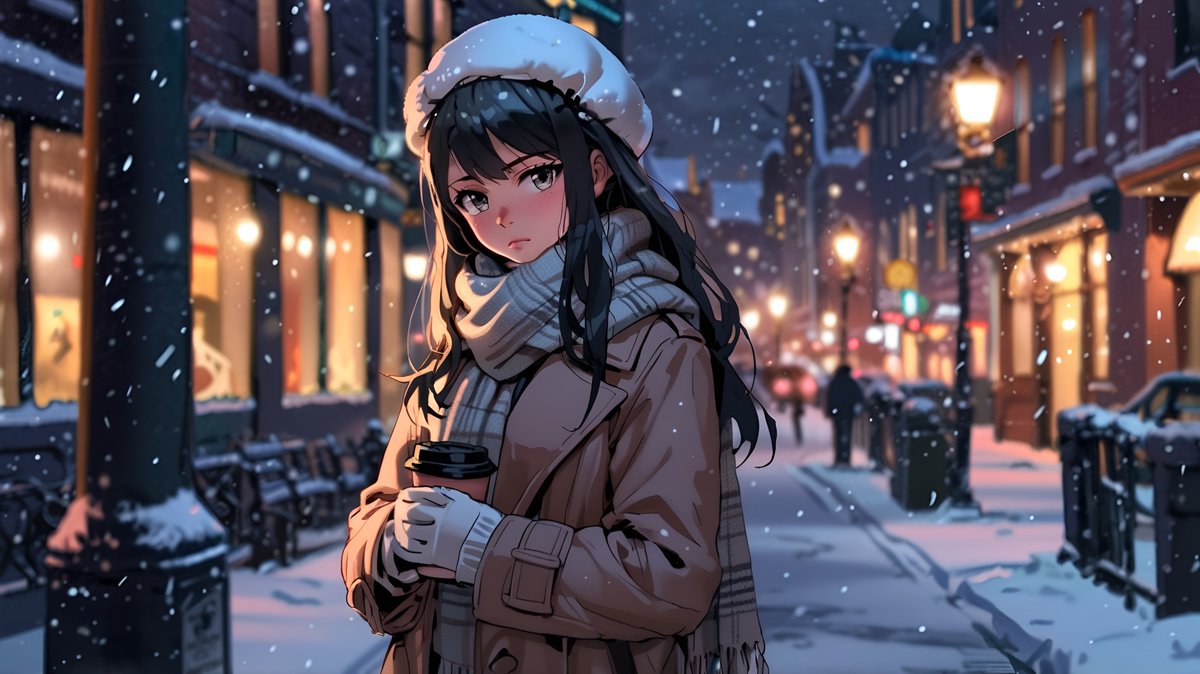 StudyVibes_LoFi's tweet image. She made me wait in the snow. Her slightly angry expression was cute, and I kind of liked her even more. Thank you so much for waiting for me like this. I won&apos;t be late next time.

#lofi  #bgm  #ai #雪デート #待たせちゃった #彼女の優しさ #可愛すぎる

youtu.be/7g6jNuZ9F4I