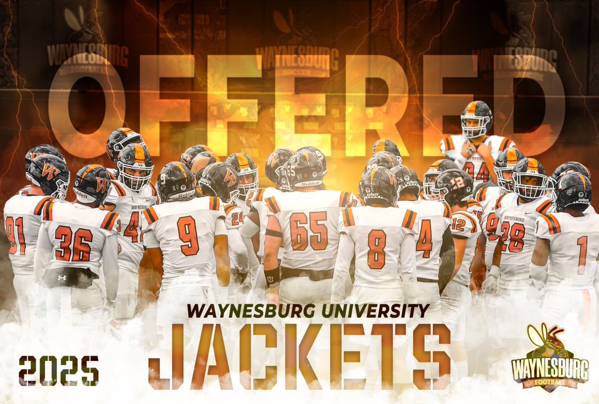 Carrington (CK) Knight (@knight_cjwk) on Twitter photo Blessed to receive a offer from Waynesburg University #AGTG
Thank you <a href="/ZackWindsor1/">Zack Windsor</a>
<a href="/CoachBruton/">Daniel Bruton</a> <a href="/CoachTreCage/">Tre Cage</a> <a href="/BigBrown90/">Coach A. Brown, CSCS</a> <a href="/CoachSmoot17/">Craig Smoot</a> <a href="/GainesvilleFoo1/">Gainesville Football</a> <a href="/FitnessBadi/">Badi Fitness</a> Blessed to receive a offer from Waynesburg University #AGTG
Thank you <a href="/ZackWindsor1/">Zack Windsor</a>
<a href="/CoachBruton/">Daniel Bruton</a> <a href="/CoachTreCage/">Tre Cage</a> <a href="/BigBrown90/">Coach A. Brown, CSCS</a> <a href="/CoachSmoot17/">Craig Smoot</a> <a href="/GainesvilleFoo1/">Gainesville Football</a> <a href="/FitnessBadi/">Badi Fitness</a>