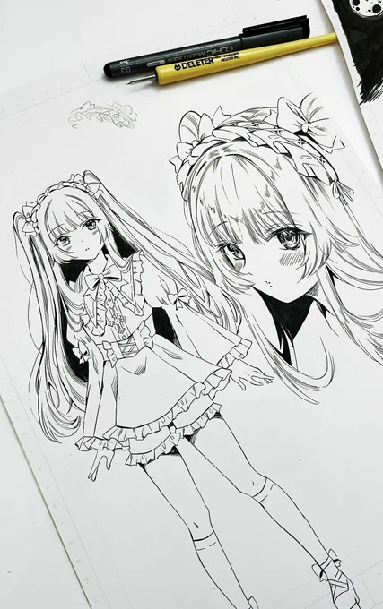 And thats it! I hope you found this thread helpful, and I hope you have fun trying out traditional manga! ✨ 