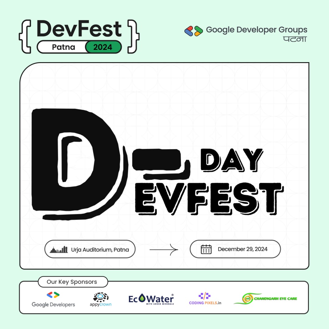 GDG Patna tweet media