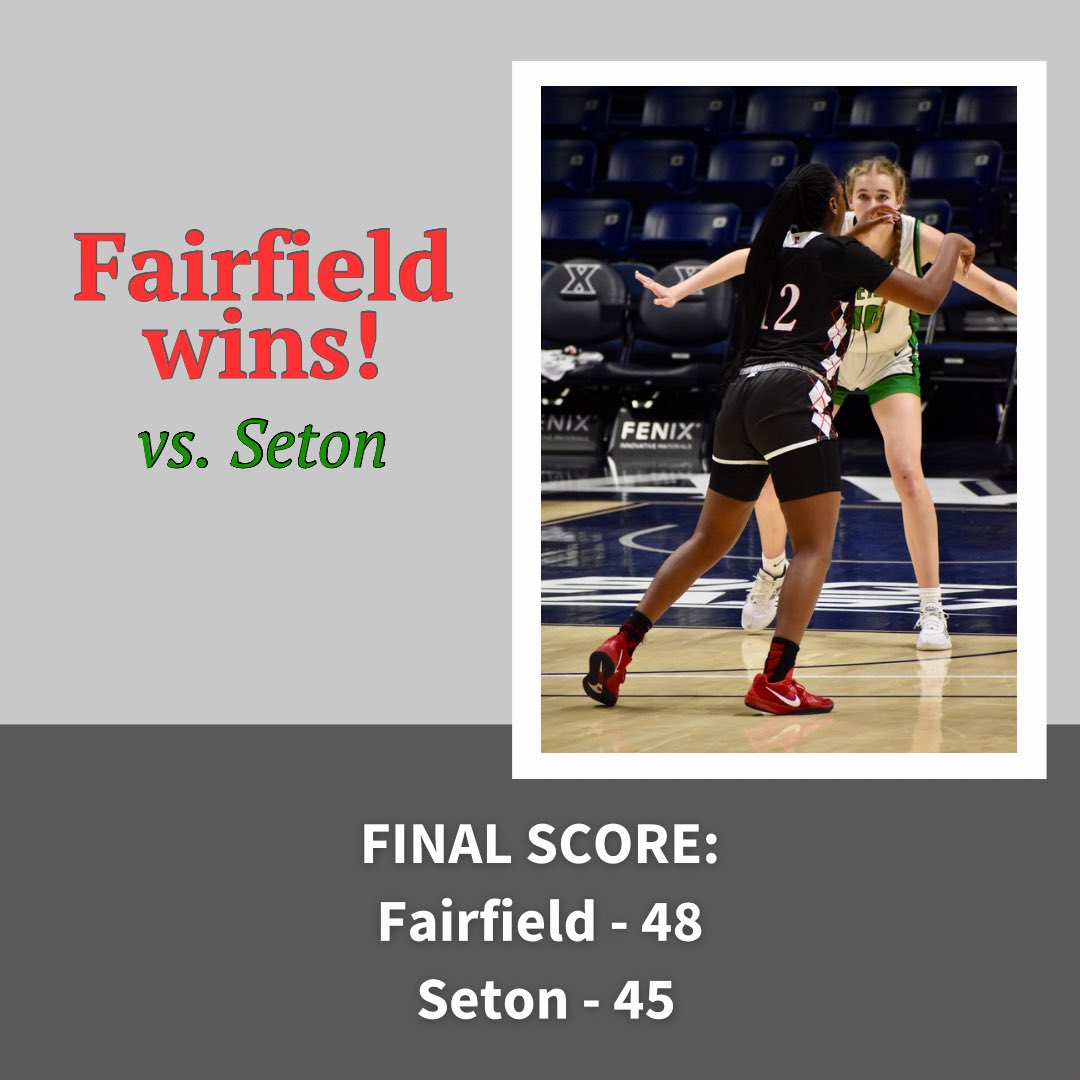 Day two game five final! Fairfield wins vs. Seton. <a href="/fcsdathletics/">Aaron Blankenship</a> <a href="/SetonSaintsGBB/">Seton Saints HS Basketball</a> <a href="/setonhsports/">Seton High School Athletics</a> <a href="/BeaconOrtho/">Beacon Orthopaedics</a> <a href="/TriHealth/">TriHealth</a> <a href="/LaRosasPizza/">LaRosa's Pizzeria</a> <a href="/Skyline_Chili/">Skyline Chili</a> <a href="/HomeCityIce/">HomeCityIce</a> <a href="/espn1530/">ESPN 1530 Cincinnati</a> <a href="/FOX19/">FOX19 NOW</a> <a href="/Enquirer/">Enquirer</a> <a href="/ENQSports/">Enquirer Sports</a> <a href="/FreestoreFB/">Freestore Foodbank</a>
