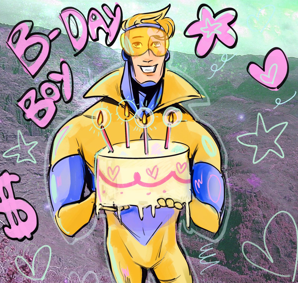 HAPPY BIRTHDAY BOOSTER GOLD!!!!!!! It’s your day!!!!!
#boostergold