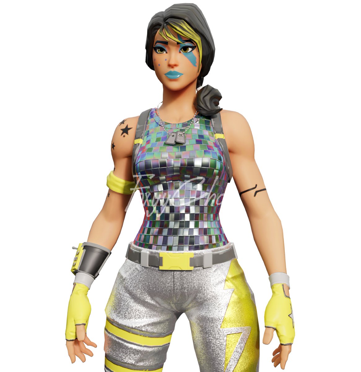 FoxyyChar's tweet image. I&apos;ll just let you see it for yourselves

It&apos;s the concept I mentioned for if Sparkle got an &quot;OG&quot; style