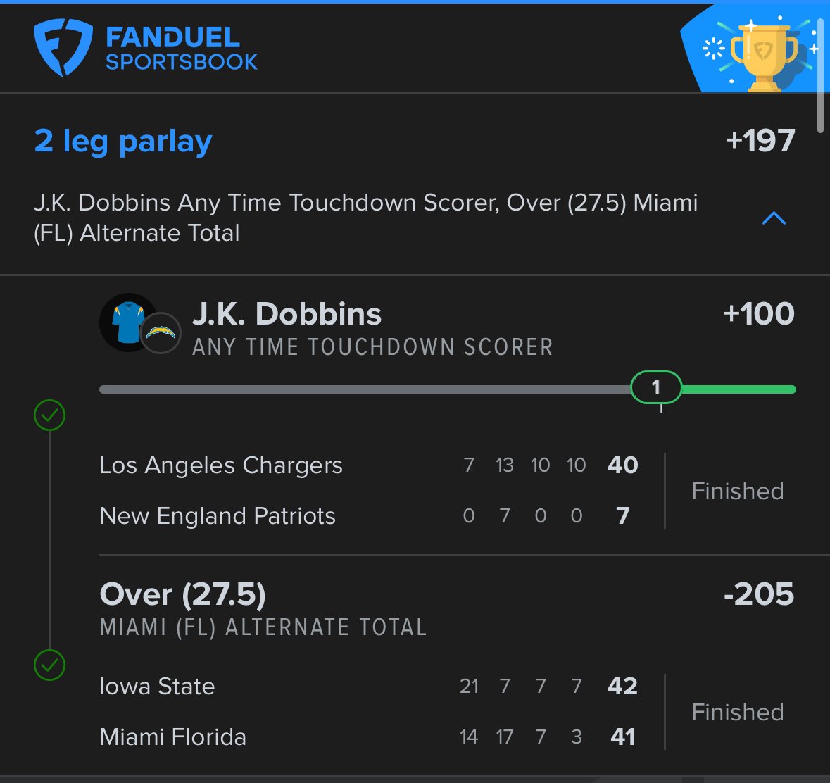 PPLocks1's tweet image. FULL SWEEP‼️‼️

DISCORD GOES 3-0 ON THE DAY AND IS UP 14U TODAY💸💸

ALL OUR PLAYS ARE FREE DONT MISS OUT👀👀
 
OUR LIVE BET +700 ALSO CASHES

discord.gg/EUdhFE6A

#GamblingTwitter #GamblingX #GamblingCommunity #fanduel #bettingtips #bettingexpert #PrizePicks #parlay #fliff