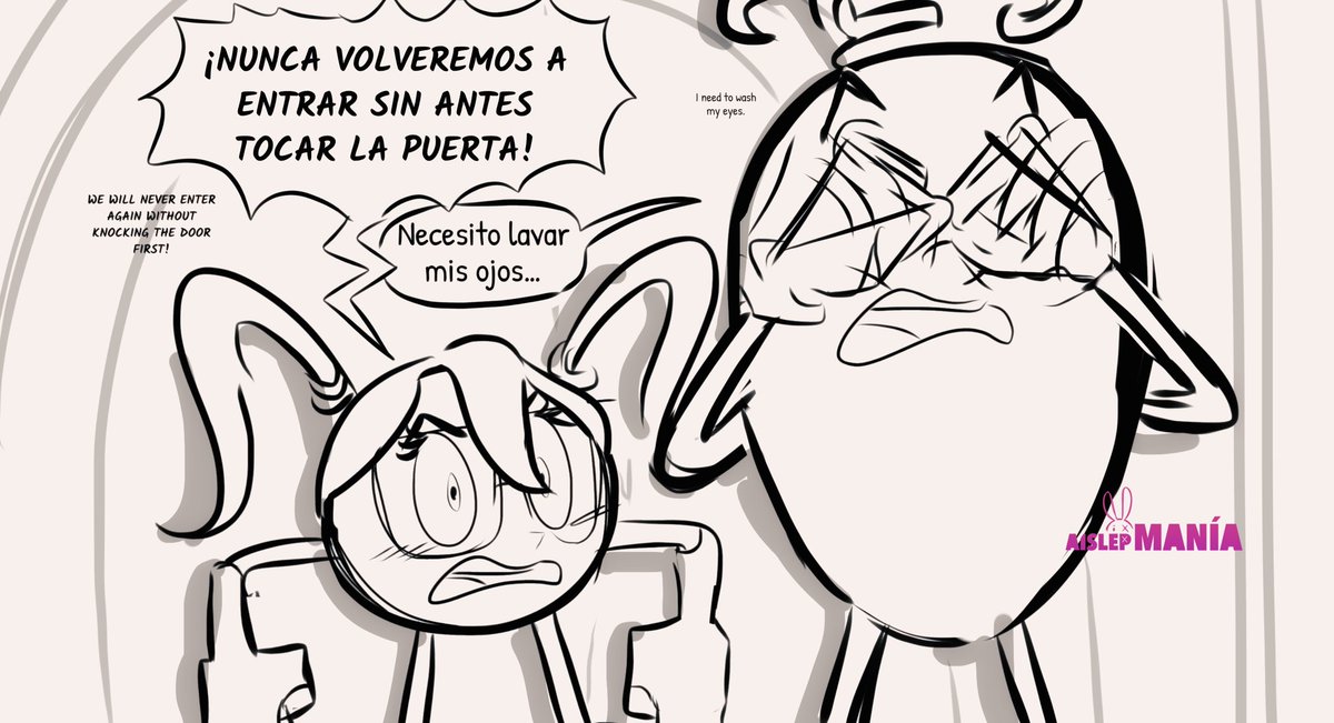 Aislep_'s tweet photo. Ay caray. 😨

#pacman #pacmanxpinky #pacmanandtheghostlyadventures  #pmatga #patga #PacMan #fanart #fancomic #ship https://t.co/XhSqEAB4fH