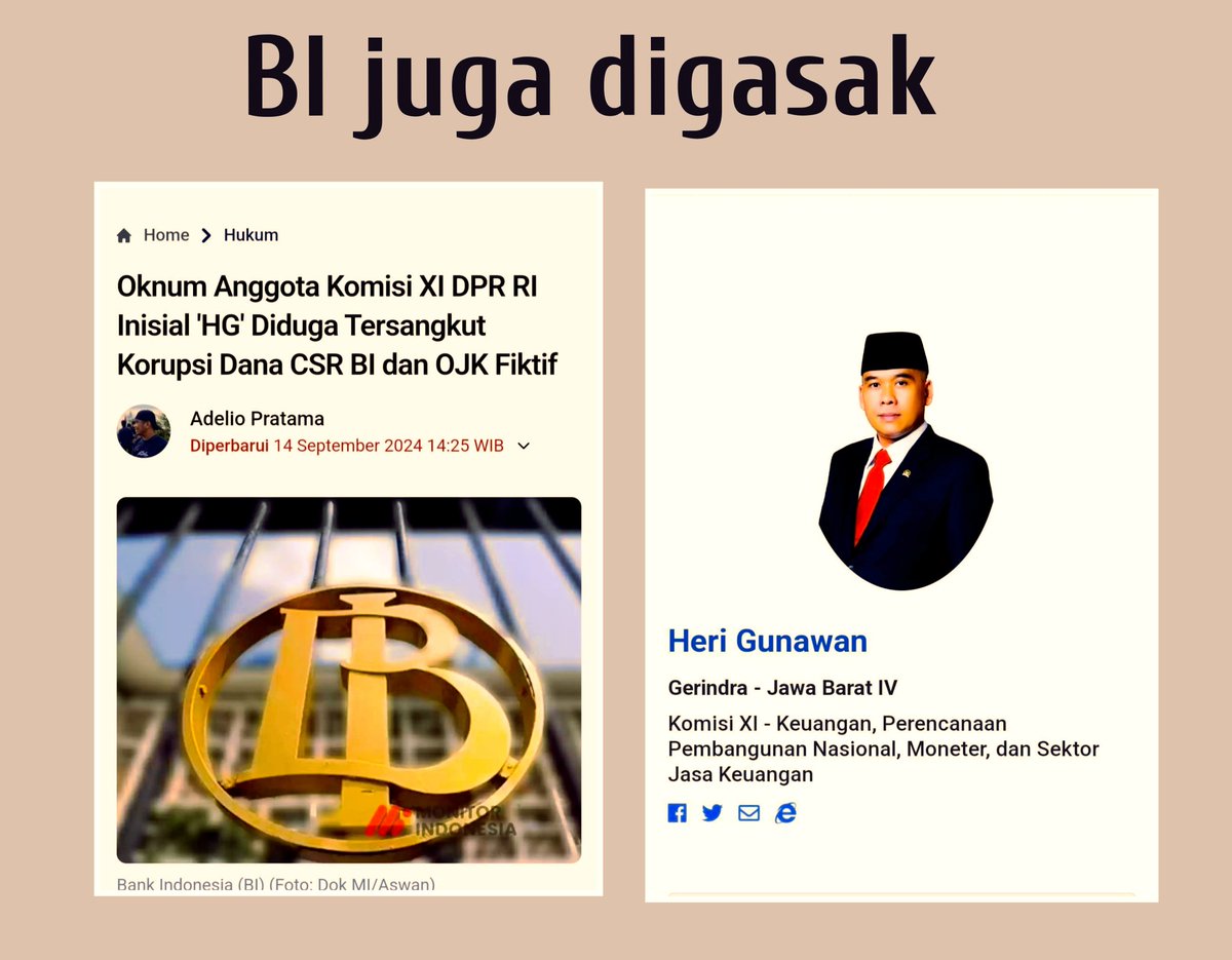Eeh uki emang ada koruptor yg mau ngembaliin tuh duit ,jangan jangan Krn emang kader partai dan DPR itu korupsi semua 🤣🤣🤣