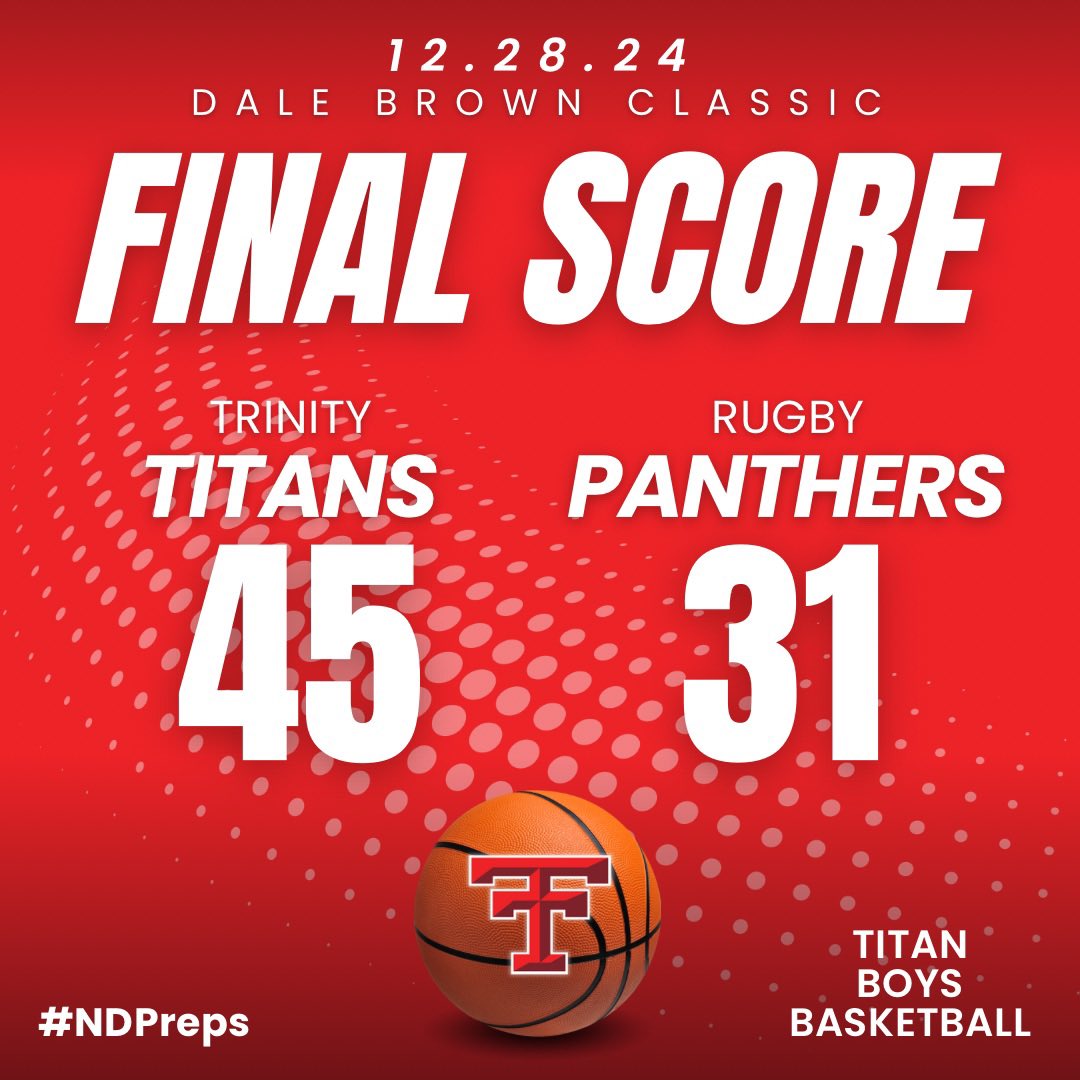 Trinity Titans BBB (@trinitytitanbbb) on Twitter photo Came away with a win. Get a full week now to work on ourselves. Thanks to everyone that watched! <a href="/NDScores/">ND Prep Scoreboards</a> <a href="/TitanStats/">Dickinson Trinity Sports Scores</a> #TitanPride Came away with a win. Get a full week now to work on ourselves. Thanks to everyone that watched! <a href="/NDScores/">ND Prep Scoreboards</a> <a href="/TitanStats/">Dickinson Trinity Sports Scores</a> #TitanPride